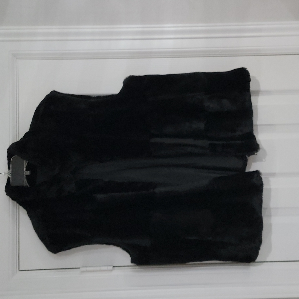 Faux Fur Zip up Vest